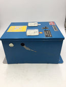 LaMarche A46-6-24V-A1 Battery Charger Input 3 Amp 120V, Output 24V 6 Amps w/2 DC Amp Gauges