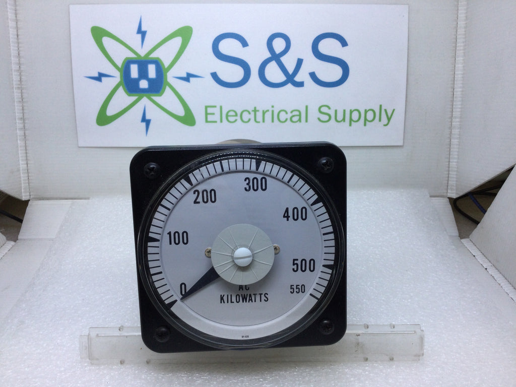 Yokogawa/General Electric 103251AHXA7CSC AC Kilowatt Meter 0550 Amp