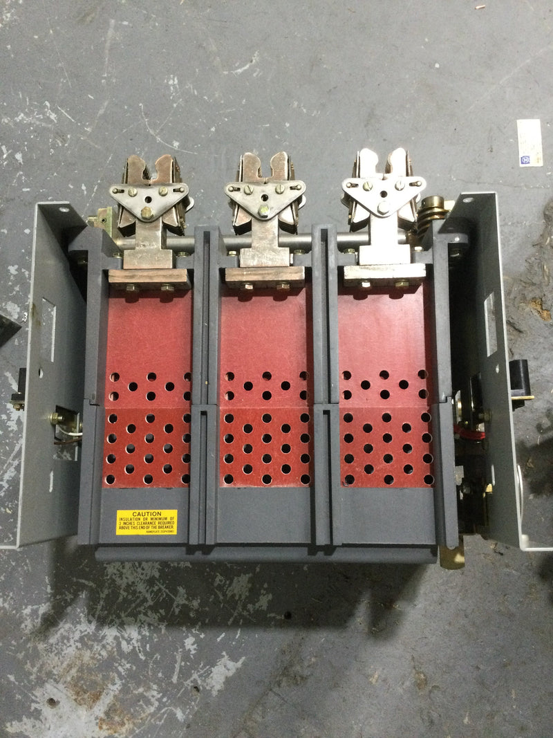 Westinghouse SPB100 800 Amp 3 Pole 600V Pow-R Circuit Breaker