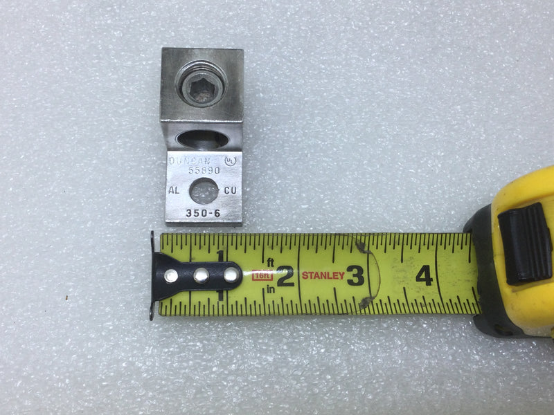 Duncan 55890 6 AWG 350MCM Aluminum Mechanical Lug