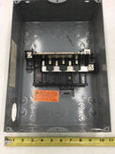 Square D QO6-12L100S 100 Amp 8-Space 12-Circuit Outdoor Main Lug Load Center