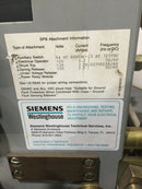 Westinghouse SPB65 1600 Amp 3 Pole 600V Pow-R Circuit Breaker