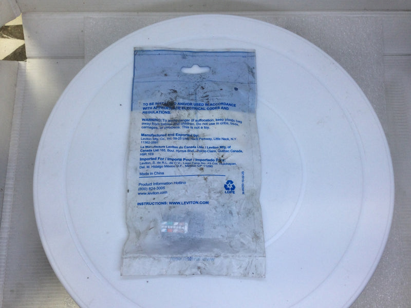 Leviton 41108-RB3 Cat 3 QuickPort Jack