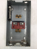 ITE EQ4S&F 4 Space Load Center 120/240 VAC 100 Amps 3 Wire 8" x 13"