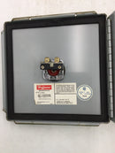 Hoffman A-808CH Steel Junction Box 8x8x4 w/ Furnas Electric 52SA2AAB Series F Switch