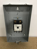 Siemens 49EC14EB110705R Enclosure w/LEN00B002277A Lighting and Heating Contactor 20 Amp Max 277 Vac Single Phase