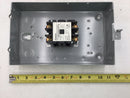 Siemens 49EC14EB110705R Enclosure w/LEN00B002277A Lighting and Heating Contactor 20 Amp Max 277 Vac Single Phase