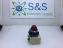Square D KM-35 Red Pilot Light Module Class 9001 Series G 24-28V AC/DC