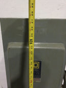 Square D H364 200 Amp 3 Pole 600V Fusible Type 1 Disconnect Safety Switch 27" x 13"