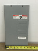 Siemens E0408ML1125F/S 125 Amp, Indoor Type 1, 120/240V, 1 Phase, 3 Wire  Cover Only 12 7/8" x 6 7/8"