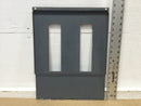 Unbranded 18 Space Nema 3R Dead Front Cover Only 13 3/4" X 18"