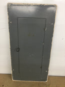 Sylvania 12-5X(7-14)C 125 Amp 24 Space 120/240V Indoor Cover 24 1/8" x 12 1/8"