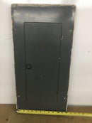 Sylvania 12-5X(7-14)C 125 Amp 24 Space 120/240V Indoor Cover 24 1/8" x 12 1/8"