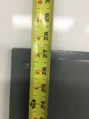 Square D QOC20U 200 Amp 20 Spaces QO Load Center/Cover Only 27 1/4" x 15 1/2"