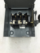 Square D DU321RB 30 Amp 1 Phase 240V Non Fusible GD Safety Switch