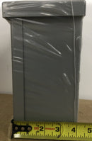 Hubbell Wiegmann RSC080804RC Outdoor Enclosure 8 x 8 x 4 NEMA 3R Screw Cover Junction/Pull Box
