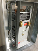 GE General Electric 225 Amp 3 Phase 4 Wire 480Y/277AC interlock transfer switch panel