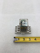 Cutler-Hammer D5PR3A 10 Amp 250 VAC 11 Blade Ice Cube Relay with Terminal Base