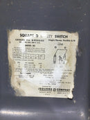 Square D D97312-RO 60 Amp 240V Fusible Panel Cover 15" x 8 1/2"