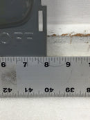 Square D D322N 60 Amp 3 Pole 240V Safety Switch Panel Cover 11 1/4" x 7 7/8"