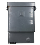 Square D QO200TRCP 60 Amp 120/240V Nema3R Disconnect Box/Switch 6 1/2" x 4 1/2"