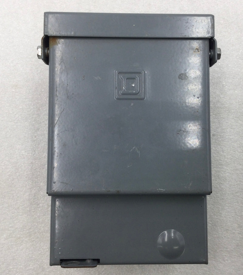 Square D QO200TR 60 Amp 120/240V Nema3R Disconnect Box 6 1/2" x 4 1/2"