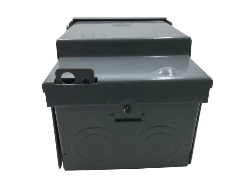 Square D QO200TRCP 60 Amp 120/240V Nema3R Disconnect Box/Switch 6 1/2" x 4 1/2"