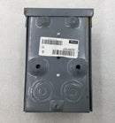 Square D QO200TR 60 Amp 120/240V Nema3R Disconnect Box 6 1/2" x 4 1/2"