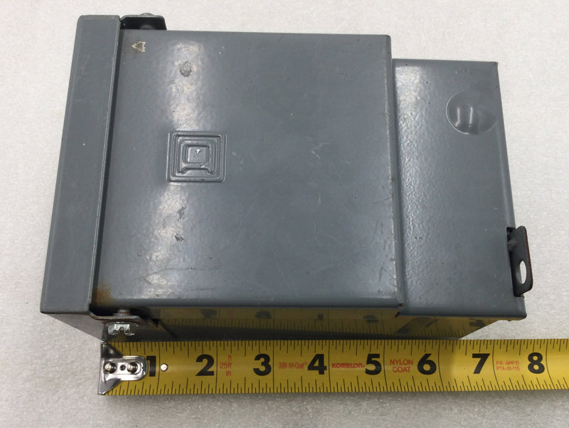 Square D QO200TR 60 Amp 120/240V Nema3R Disconnect Box 6 1/2" x 4 1/2"