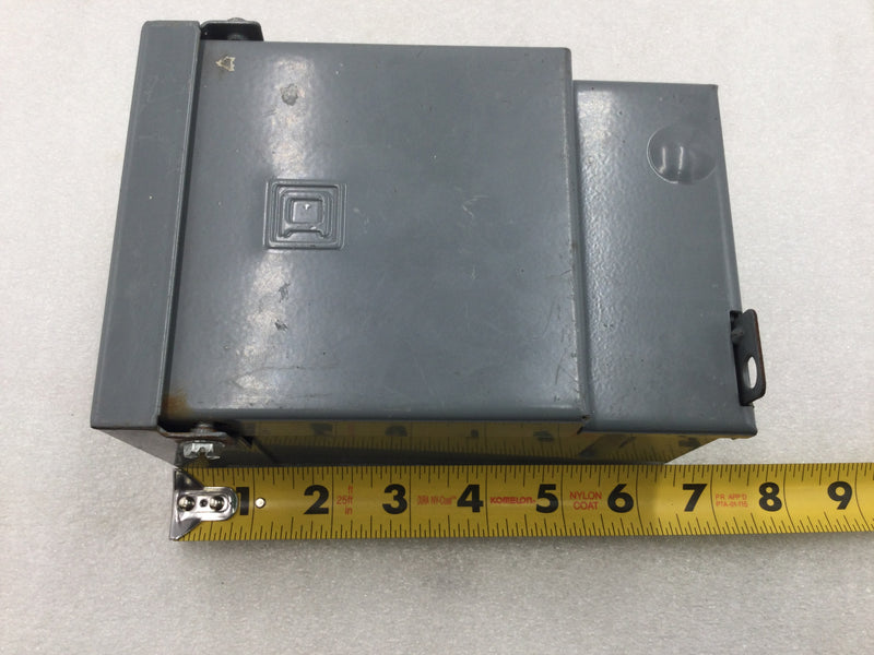 Square D QO200TRCP 60 Amp 120/240V Nema3R Disconnect Box/Switch 6 1/2" x 4 1/2"