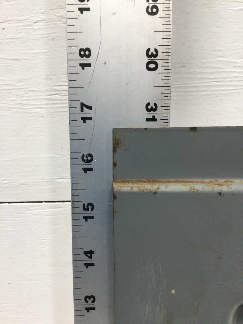 Square D 20 Space 120/240V Dead Front w/Main 16 3/4" x 11 1/8"