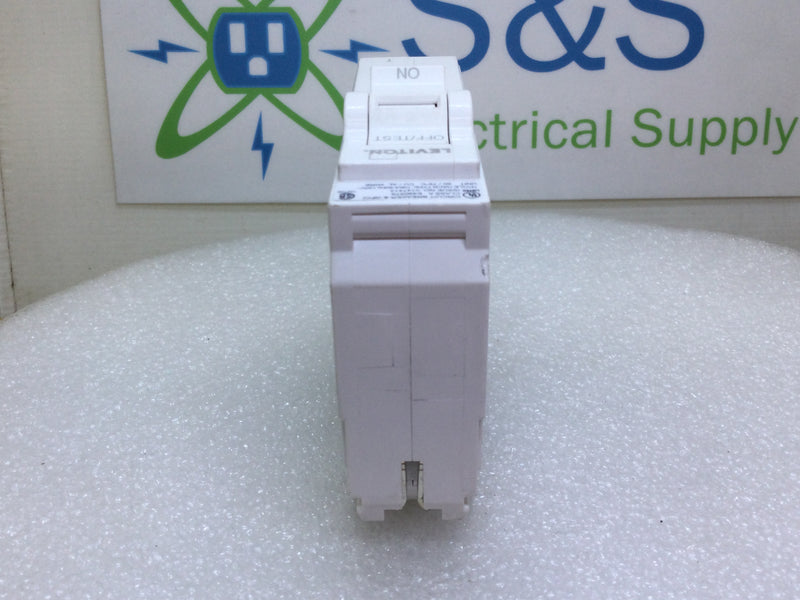 Leviton LB120-GFT 20 Amp 1 Pole 120V GFCI Circuit Breaker