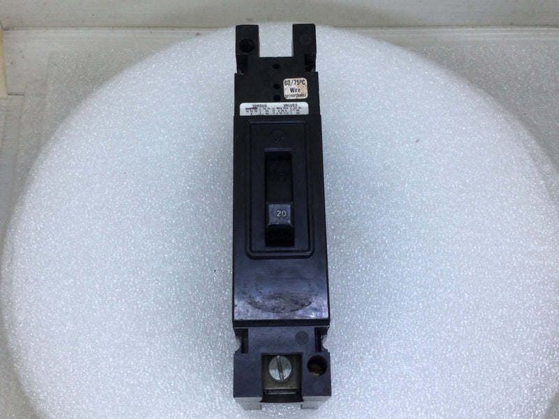 Westinghouse REH1020 20 Amp 1 Pole 277V Circuit Breaker