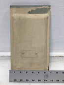 Midwest Electric M-65-F 60 Amp 3 Pole 120/240V Panel Cover 12" x 6 3/4"