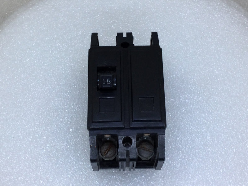 Westinghouse QCL2015 15 Amp 2 Pole 120/240V Circuit Breaker