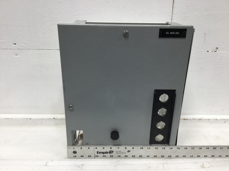 GE Control 8000 GEH-4961 MCC 12" Motor Control Center Bucket Size 2 FVNR 15 HP