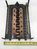 Siemens SNW1224L1200T 8 Space MLO 120/240VAC Type Q Breaker Panel Guts Only 10" x 18"