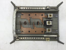 Siemens 125A 6/12 Space 120/240VAC 3 Pole Circuit Breaker Interior Copper Bus (Guts Only) 9" x 11"