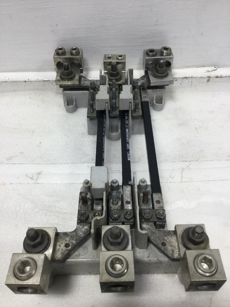 Talon Metering 67418-3 200 Amp K-7T Meter Base 3 Phase 600VAC Guts Only 9" X 18"