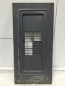20 Space 120/240V Dead Front Panel Only 24 3/4" x 11 7/8"