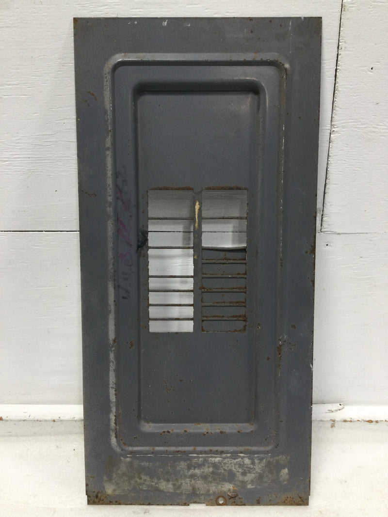 20 Space 120/240V Dead Front Panel Only 24 3/4" x 11 7/8"