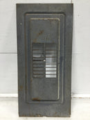 20 Space 120/240V Dead Front Panel Only 24 3/4" x 11 7/8"