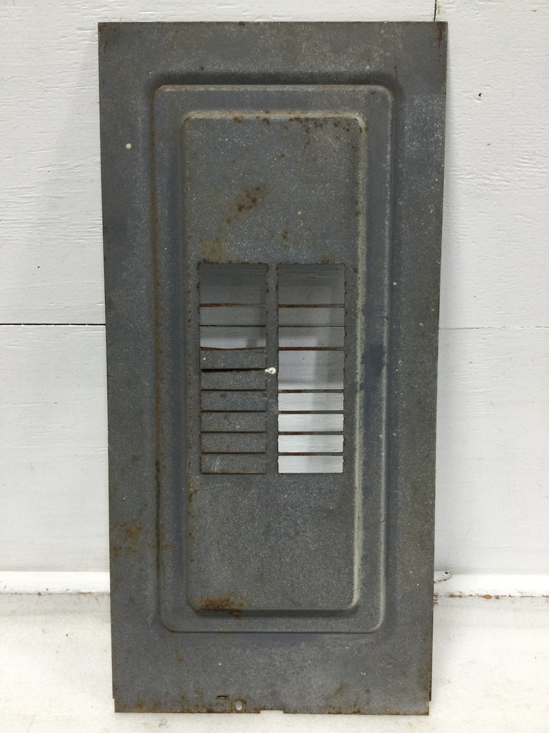 20 Space 120/240V Dead Front Panel Only 24 3/4" x 11 7/8"