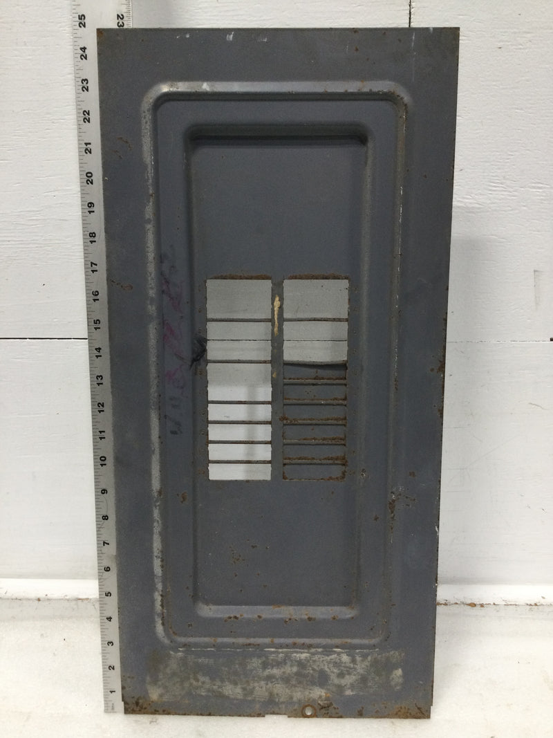20 Space 120/240V Dead Front Panel Only 24 3/4" x 11 7/8"
