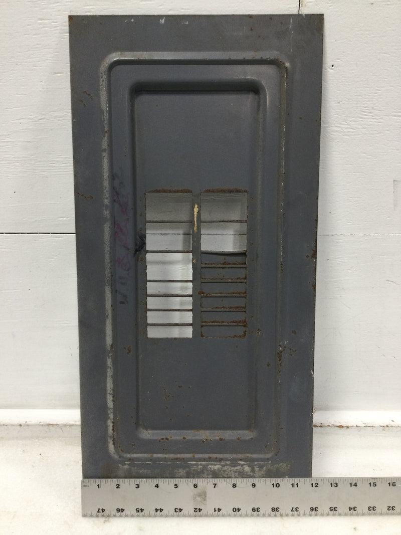 20 Space 120/240V Dead Front Panel Only 24 3/4" x 11 7/8"