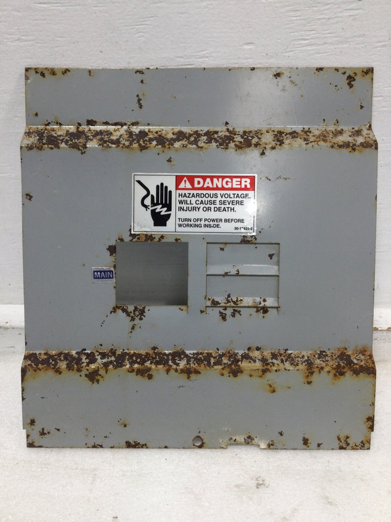 ITE 4 Space 120/240V Dead Front Only 12" x 11"