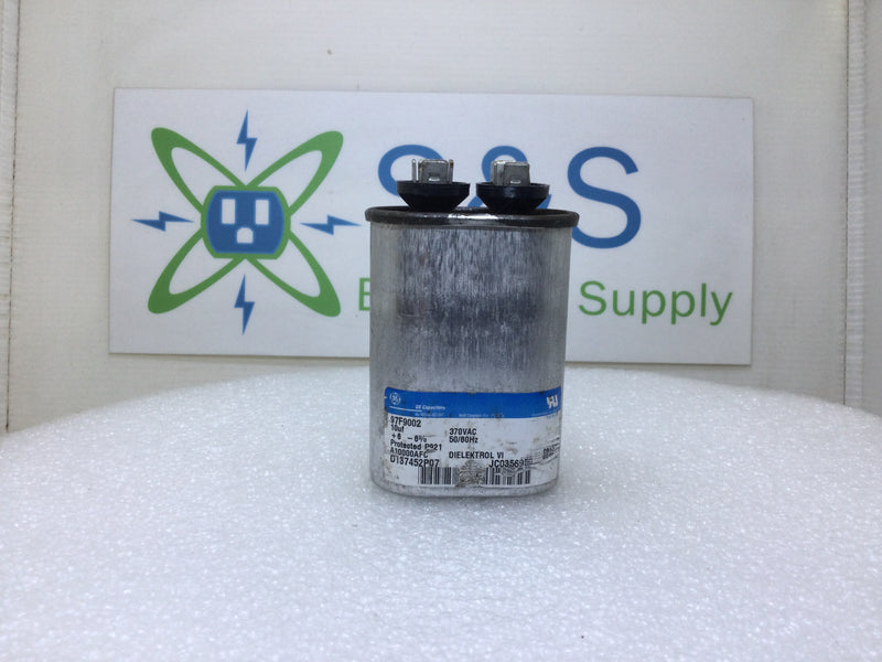 GE General Electric Capacitor 97F9002 10uf +06-06% 370 VAC 50/60Hz D137452P07