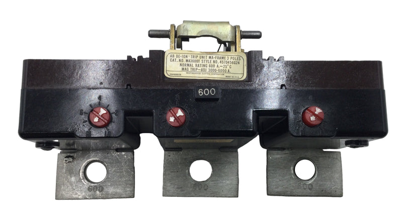Westinghouse MA3600T 600 Amp 3 Pole Circuit Breaker Amp Trip Unit