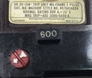 Westinghouse MA3600T 600 Amp 3 Pole Circuit Breaker Amp Trip Unit