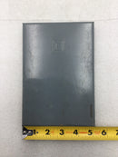 Square D UFP222R 60 Amp 2 Pole 120/240V Disconnect Cover 7 3/8" x 5 1/8"